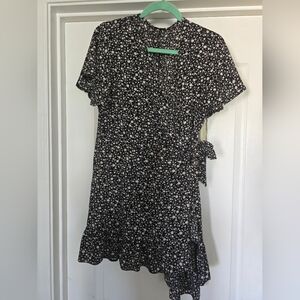 COPY - Black flowerd dress
